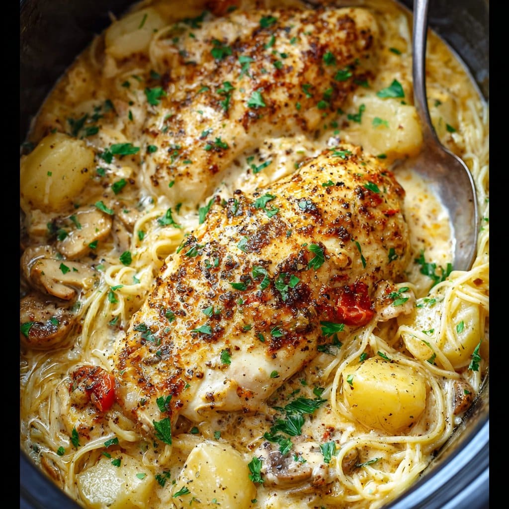 Crock Pot Angel Chicken