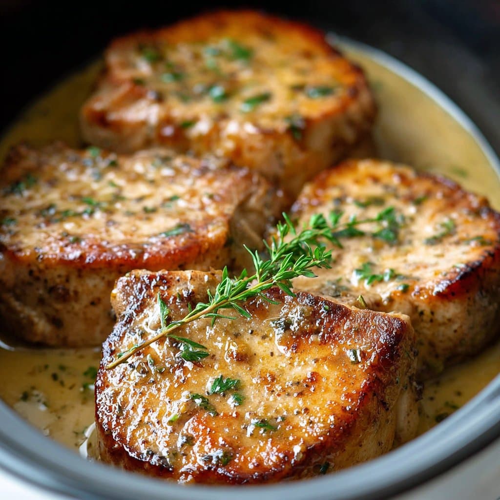 Crock Pot Pork Chops