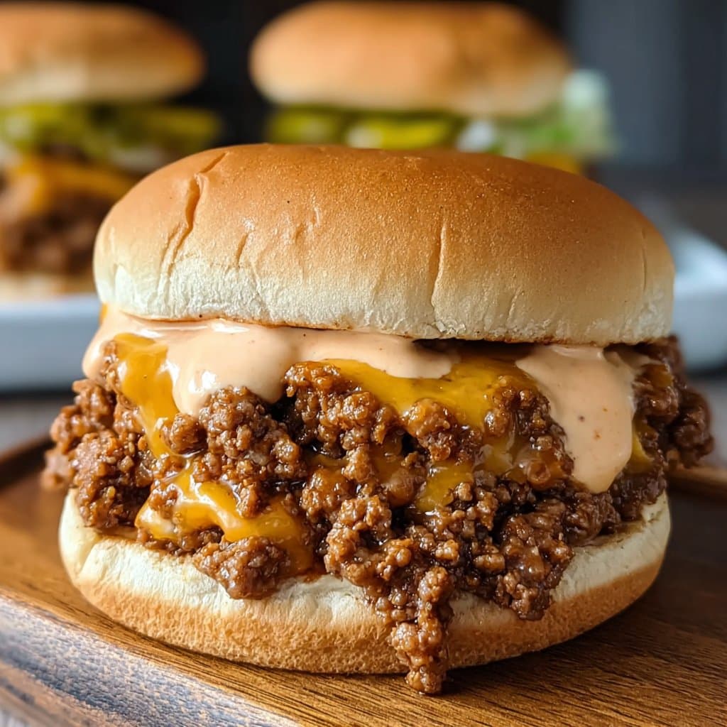 Easy Big Mac Sloppy Joes Recipe with Secret Sauce