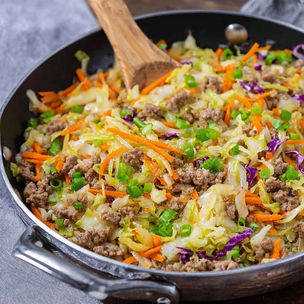 Egg Roll in a Bowl (One-Skillet And Keto Recipe)