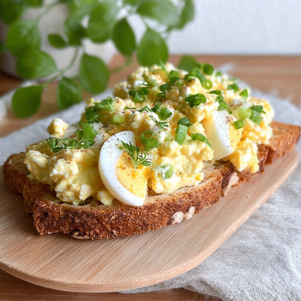 Egg Salad with Cottage Cheese - no mayo