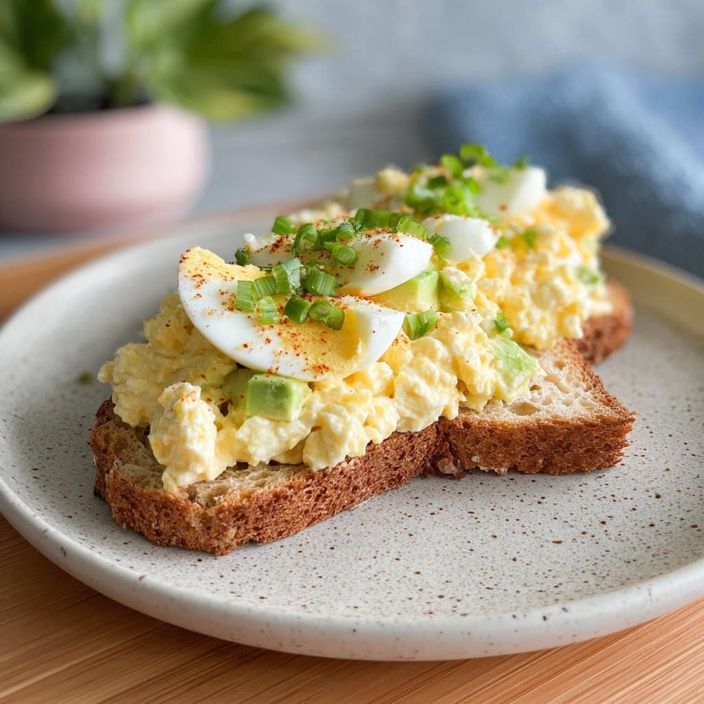 Egg Salad with Cottage Cheese - no mayo
