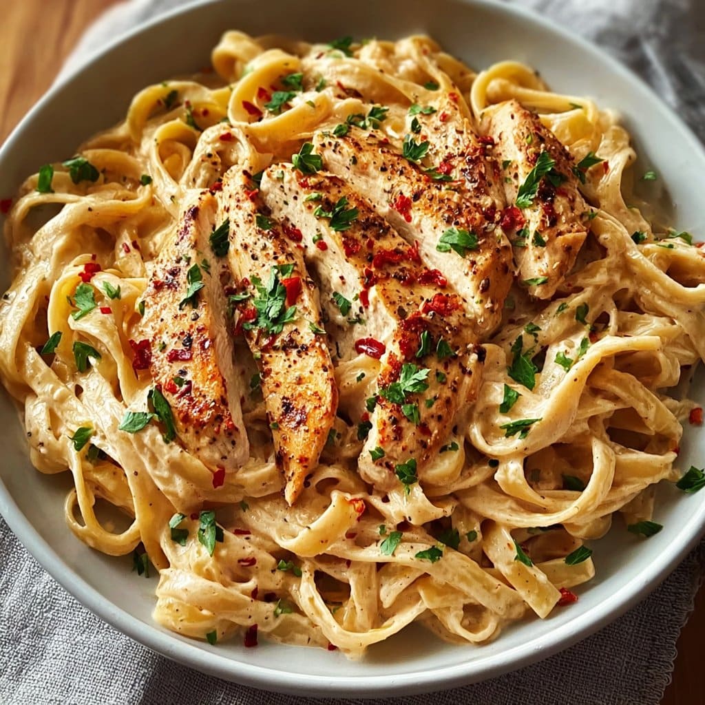 Five-Ingredient Creamy Cajun Chicken Pasta 30 Minutes