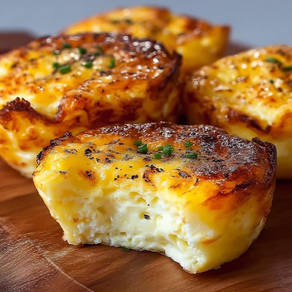 Fluffy Breakfast Cottage Cheese Egg Bites