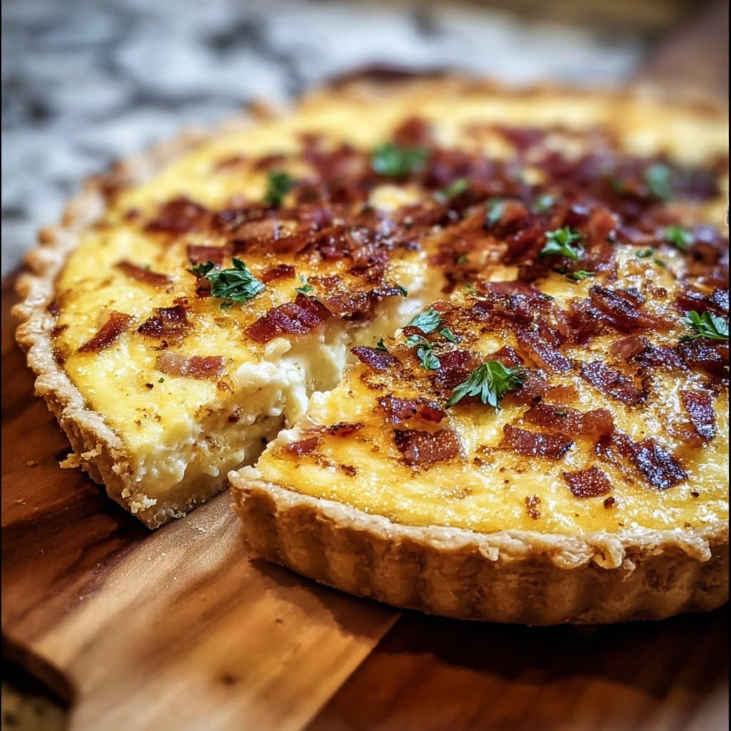 French Bacon Quiche