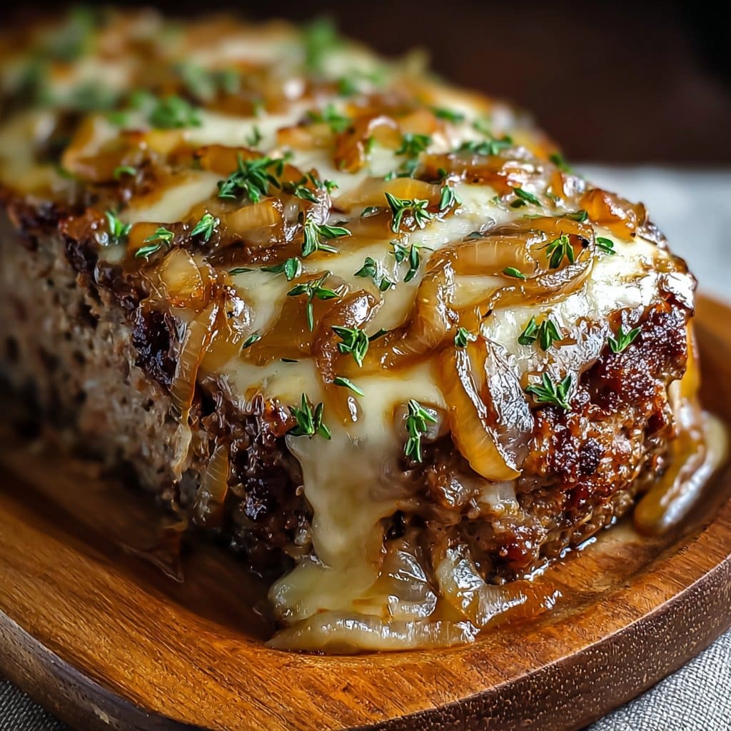 French Onion Meatloaf
