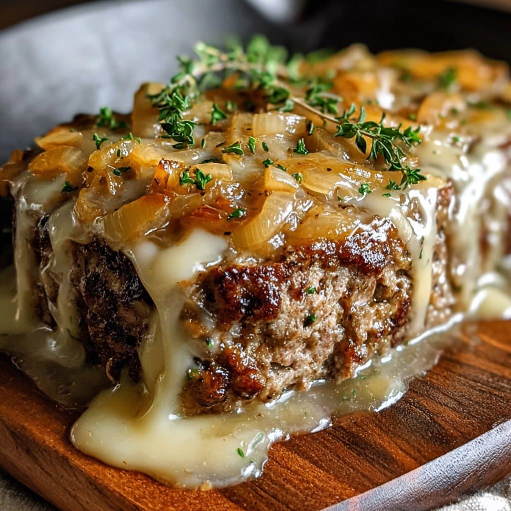 French Onion Meatloaf