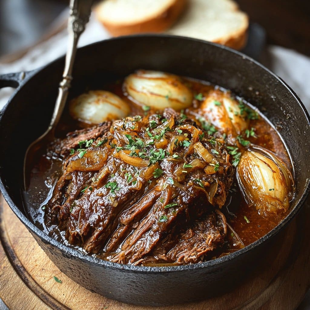 French Onion Pot Roast Recipe