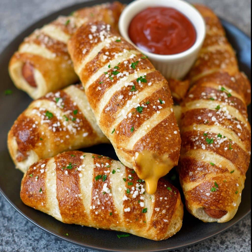 Homemade Pretzel Dog Recipe