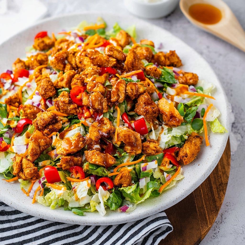 Honey Hot Chicken Salad