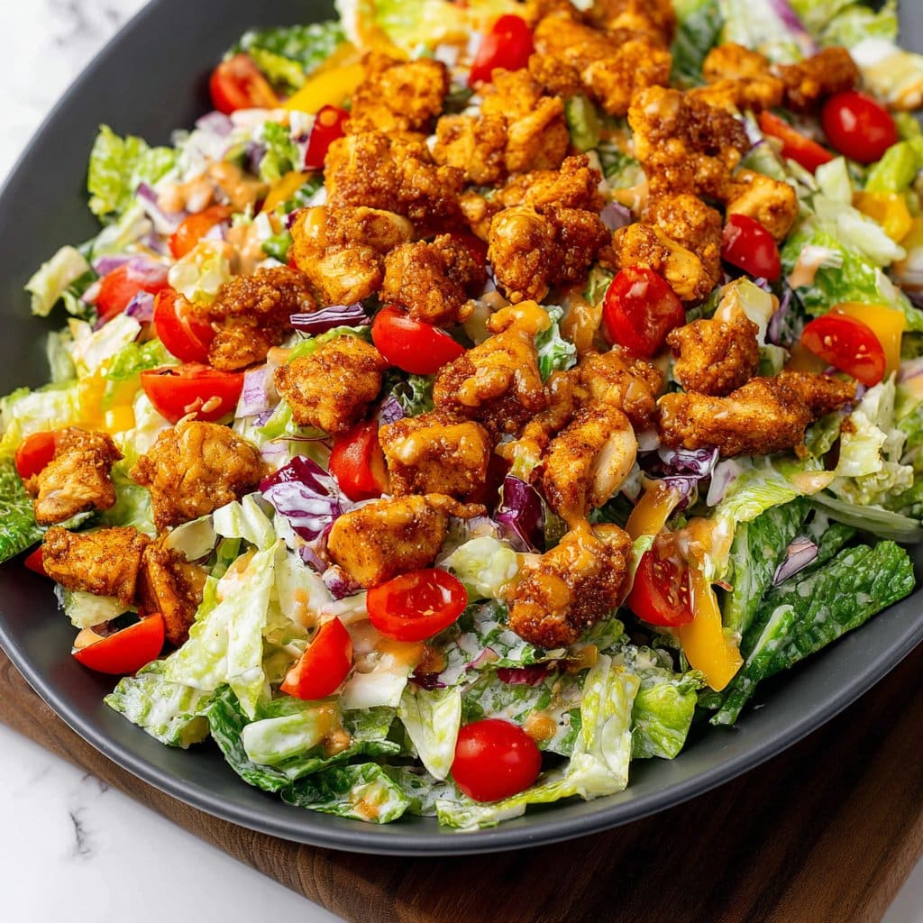 Honey Hot Chicken Salad