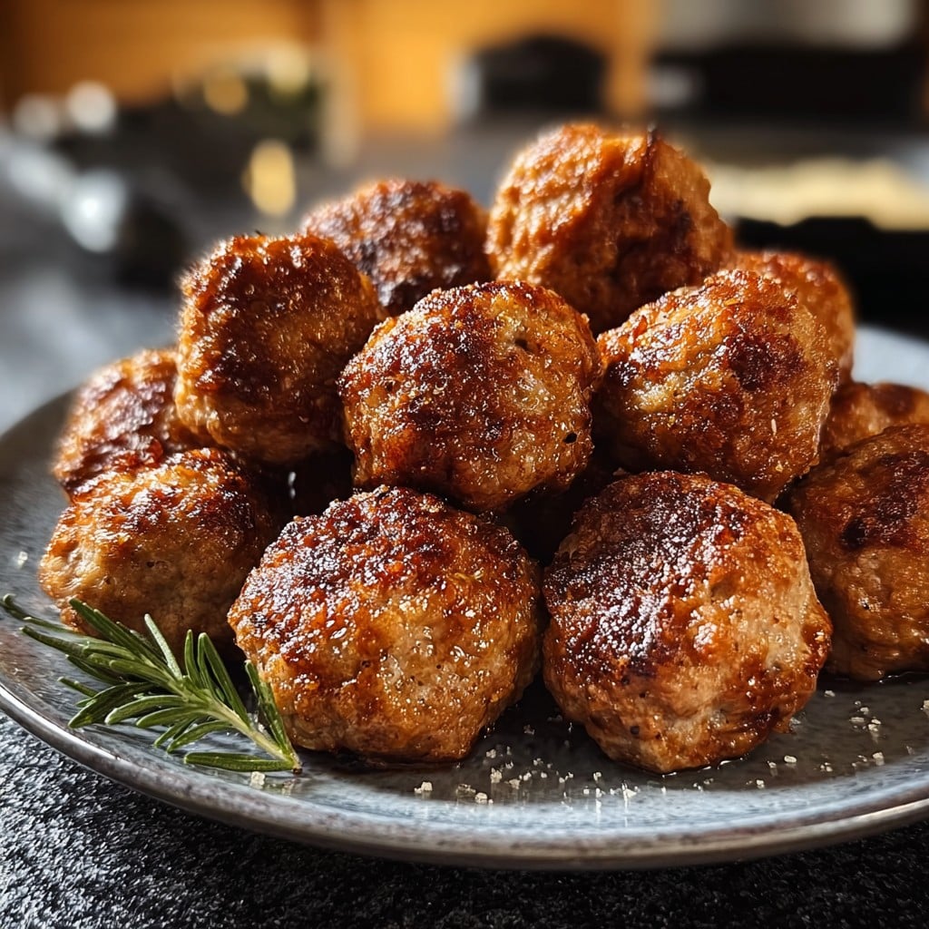 Irresistibly Crispy Fried Meatballs