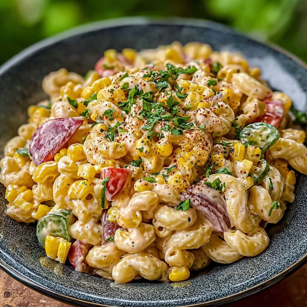 Mexican Street Corn Pasta Salad