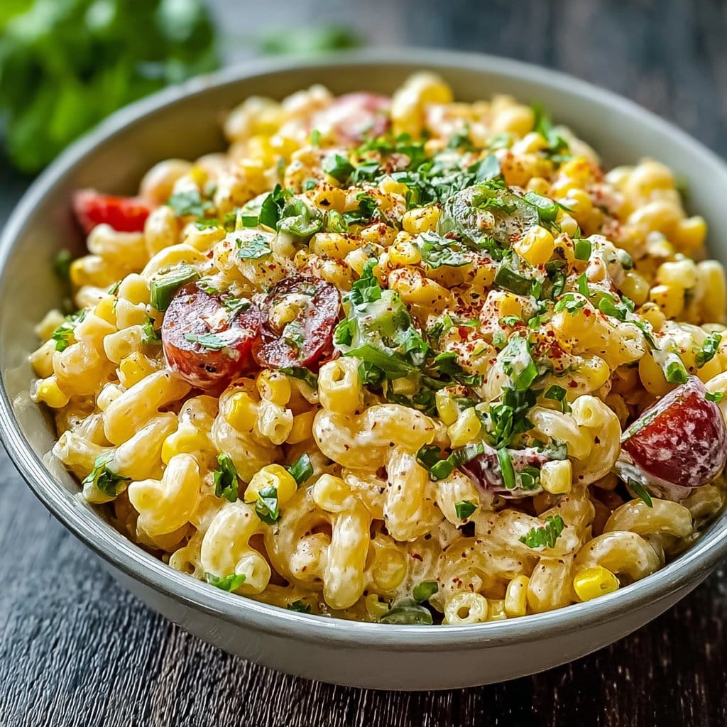 Mexican Street Corn Pasta Salad