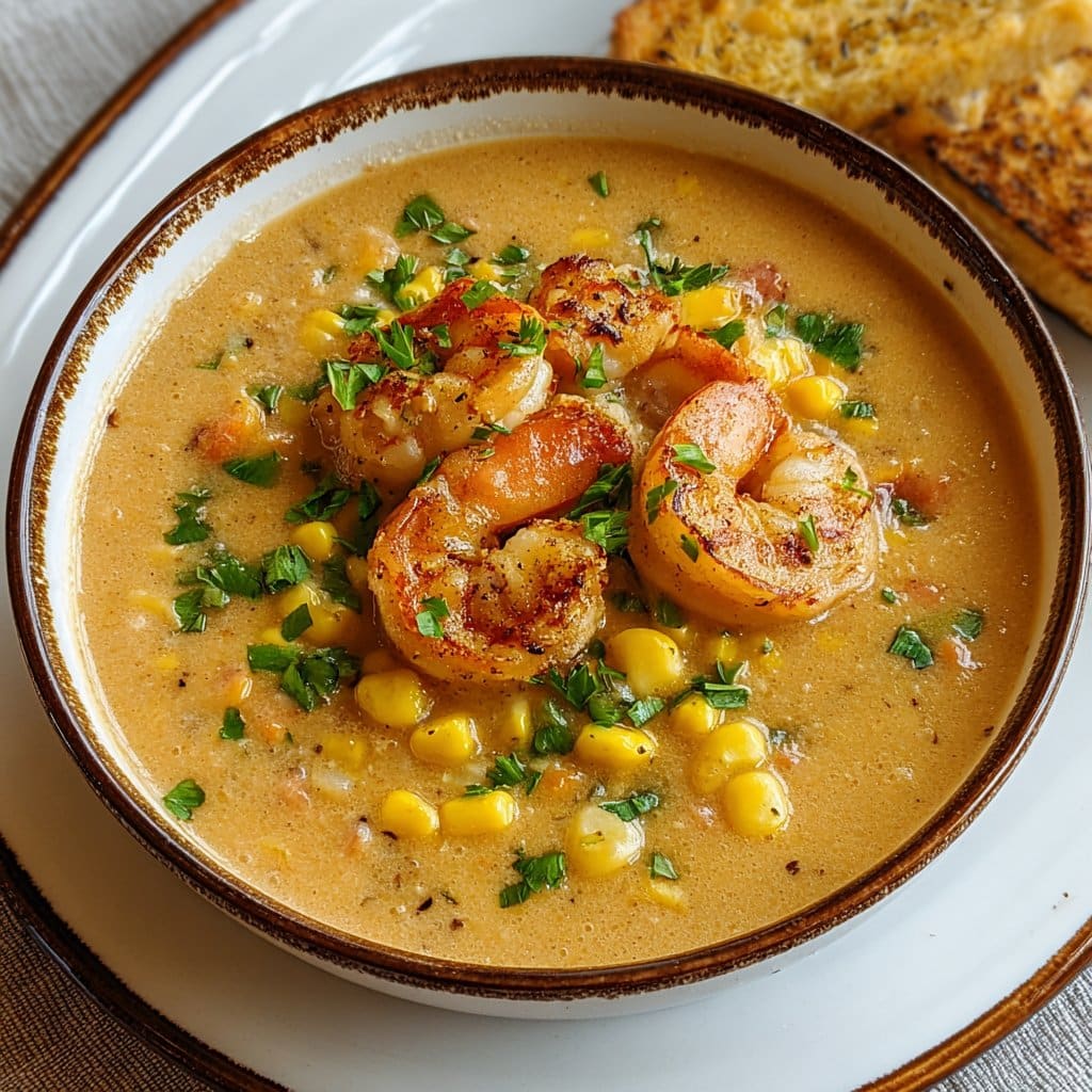 New Orleans Shrimp and Corn Bisque