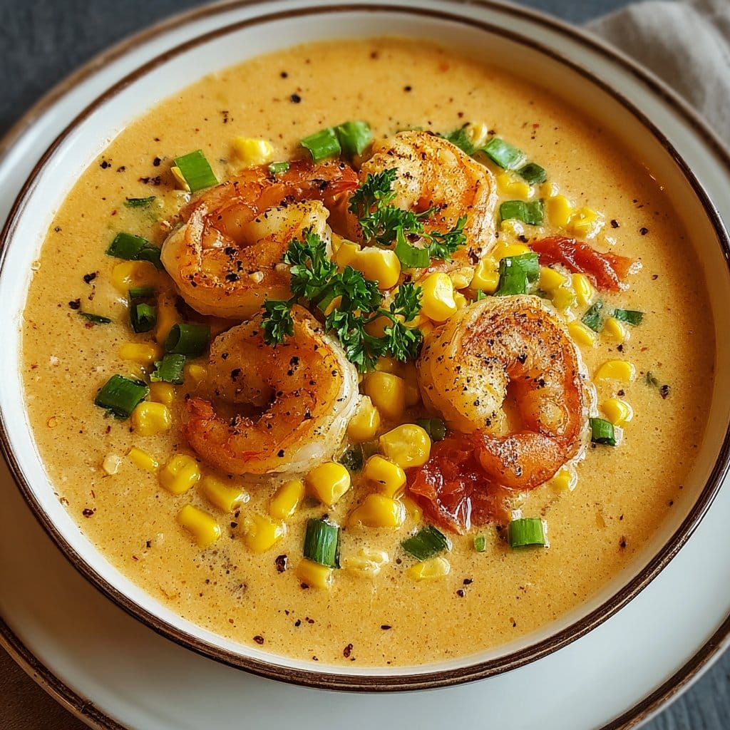 New Orleans Shrimp and Corn Bisque