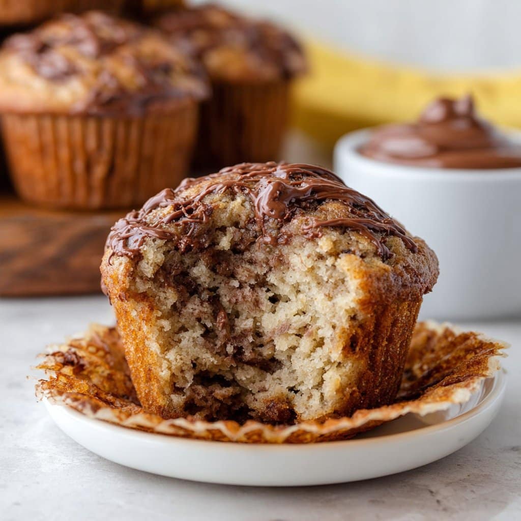 Nutella Banana Muffins