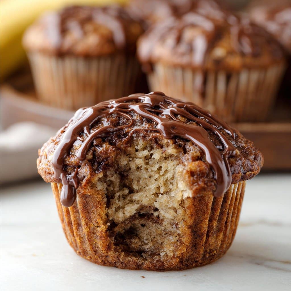 Nutella Banana Muffins