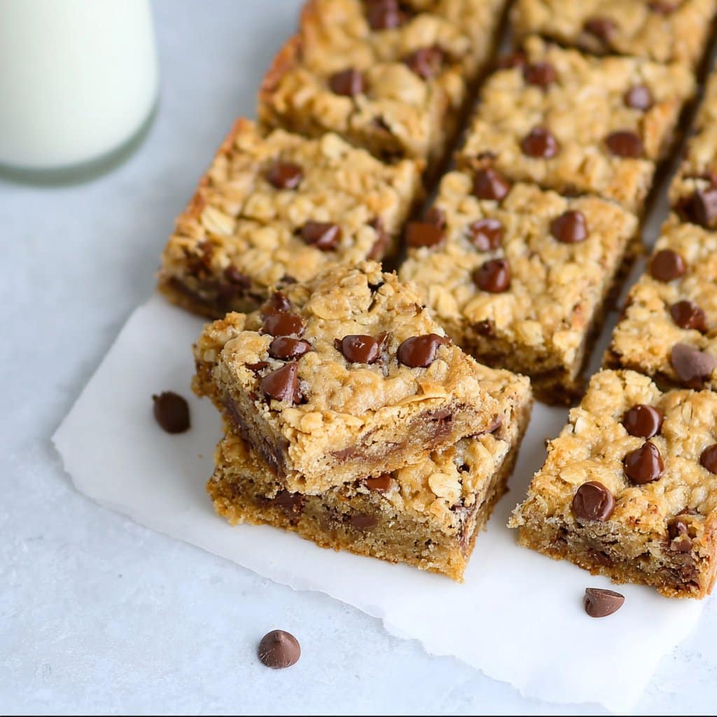Oatmeal Chocolate Chip Bars