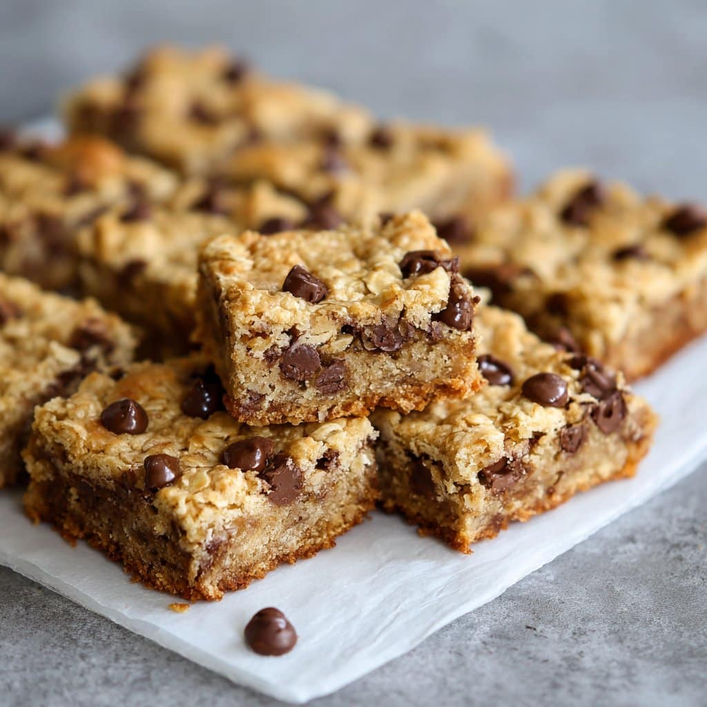 Oatmeal Chocolate Chip Bars