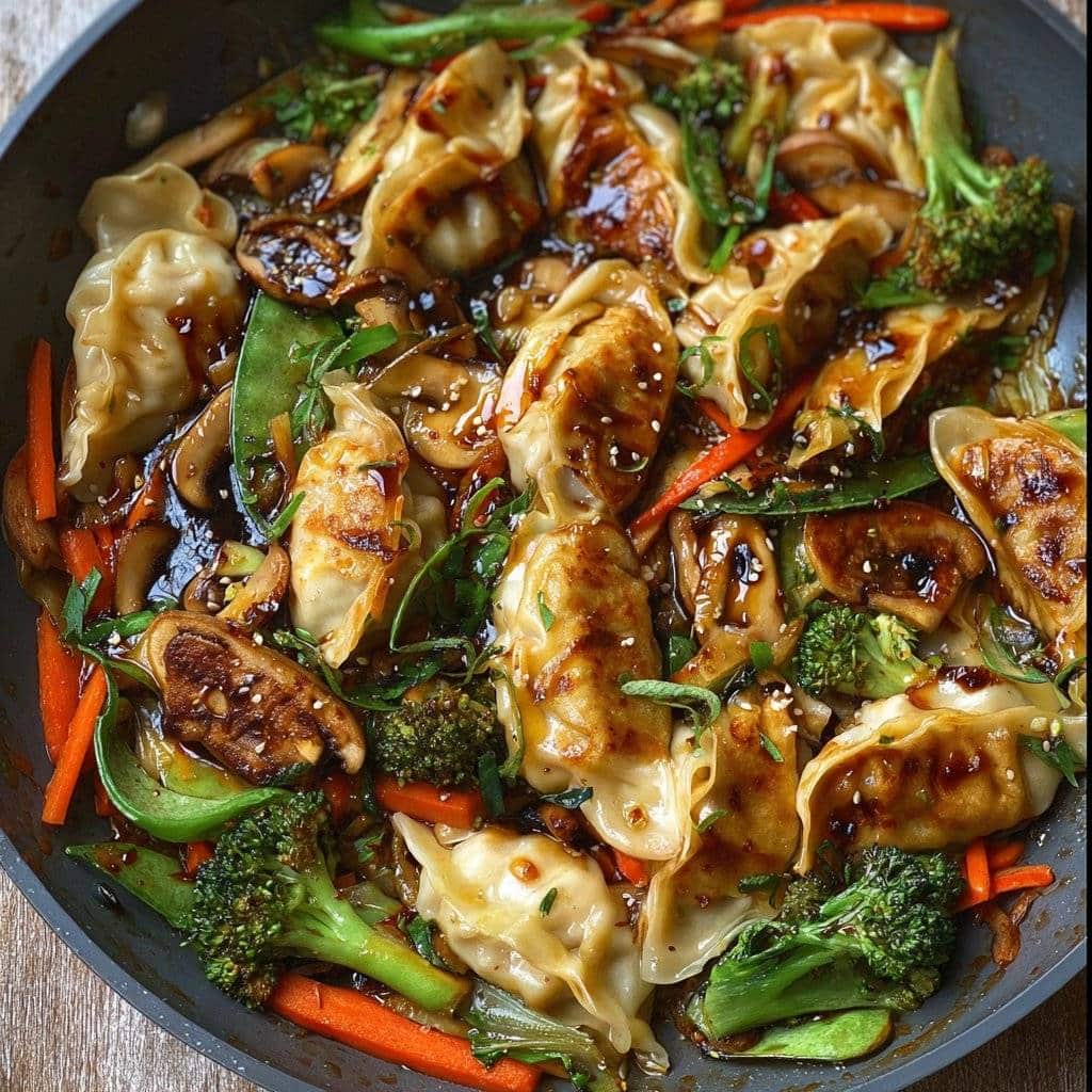 Potsticker Stir Fry Recipe