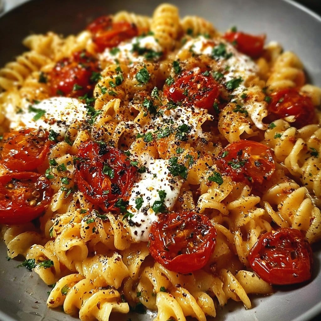 Roasted Tomato Garlic Pasta