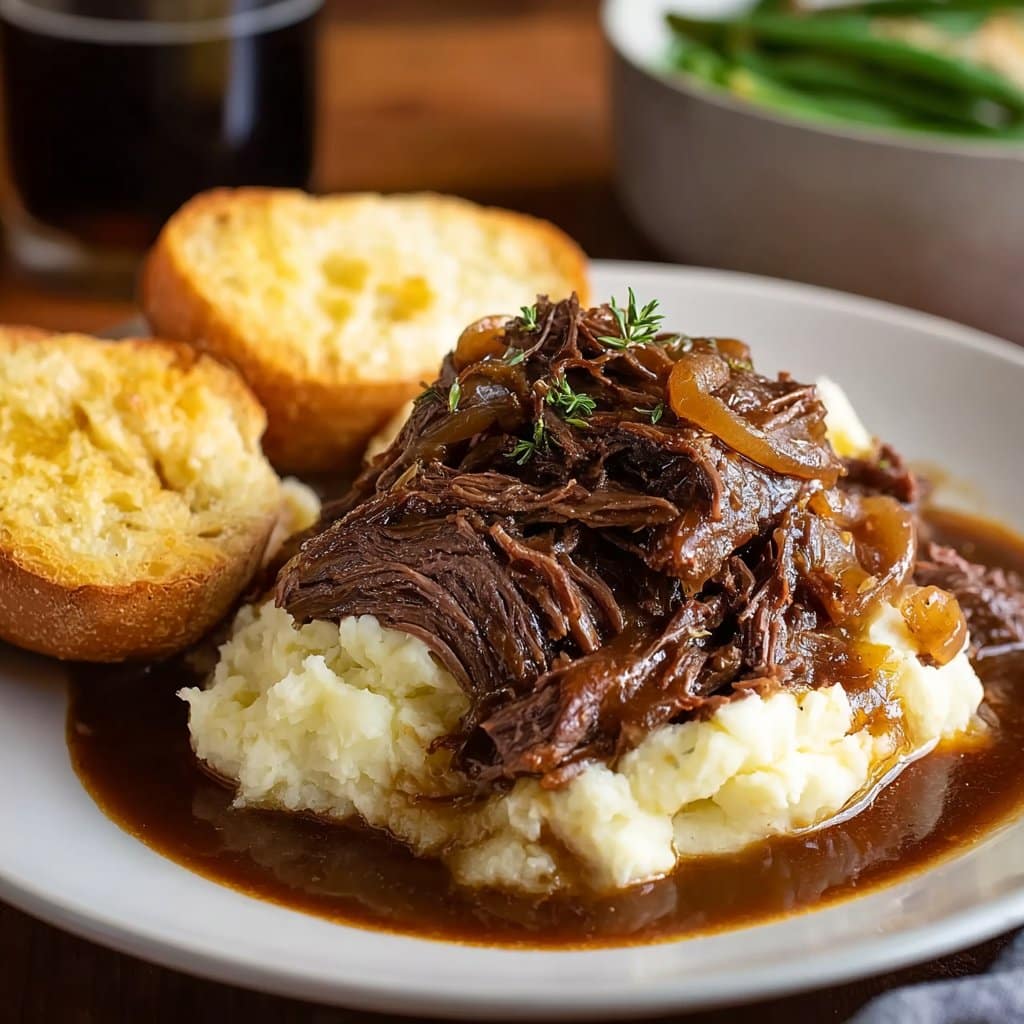 Slow Cooker Beef Manhattan