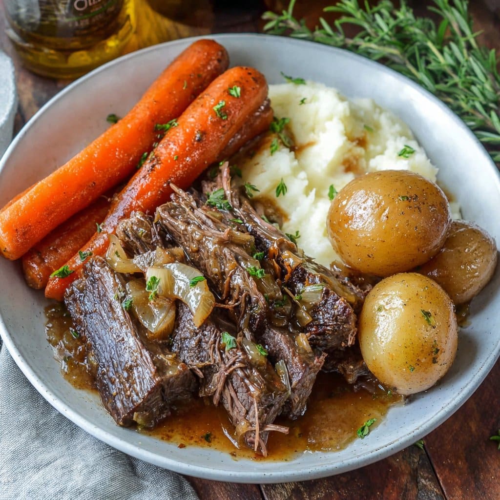 Slow Cooker Classic Pot Roast