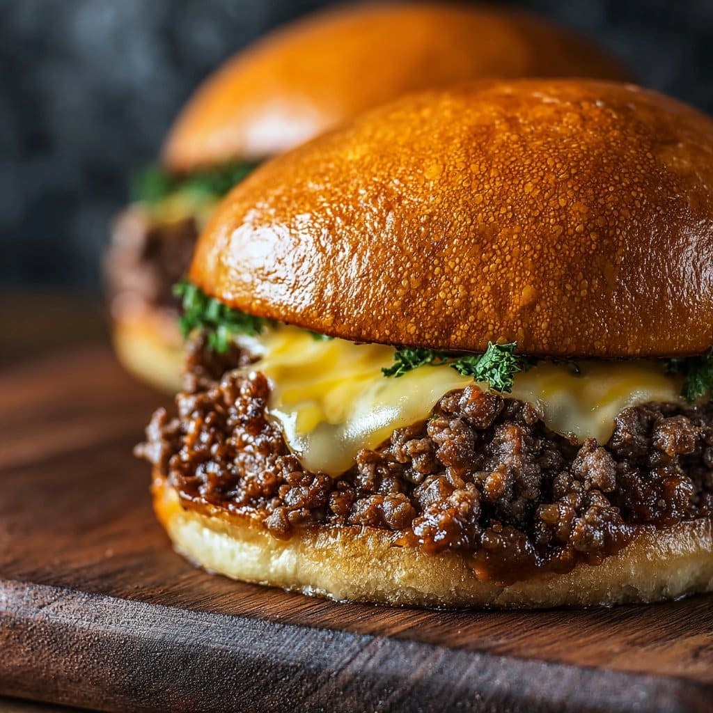 Steakhouse Burger Sloppy Joes