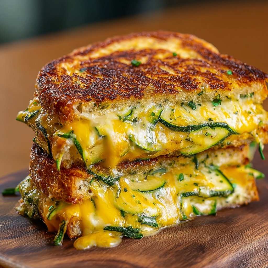 Zucchini Grilled Cheese