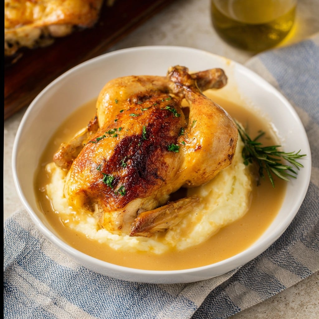 Best Roast Chicken With Homeade Gravy