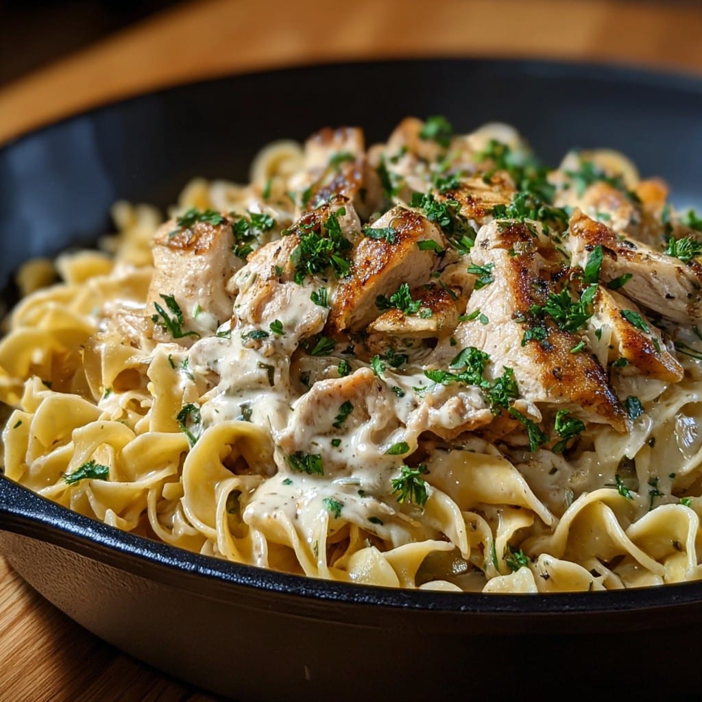 Chicken Buttered Noodles Recipe