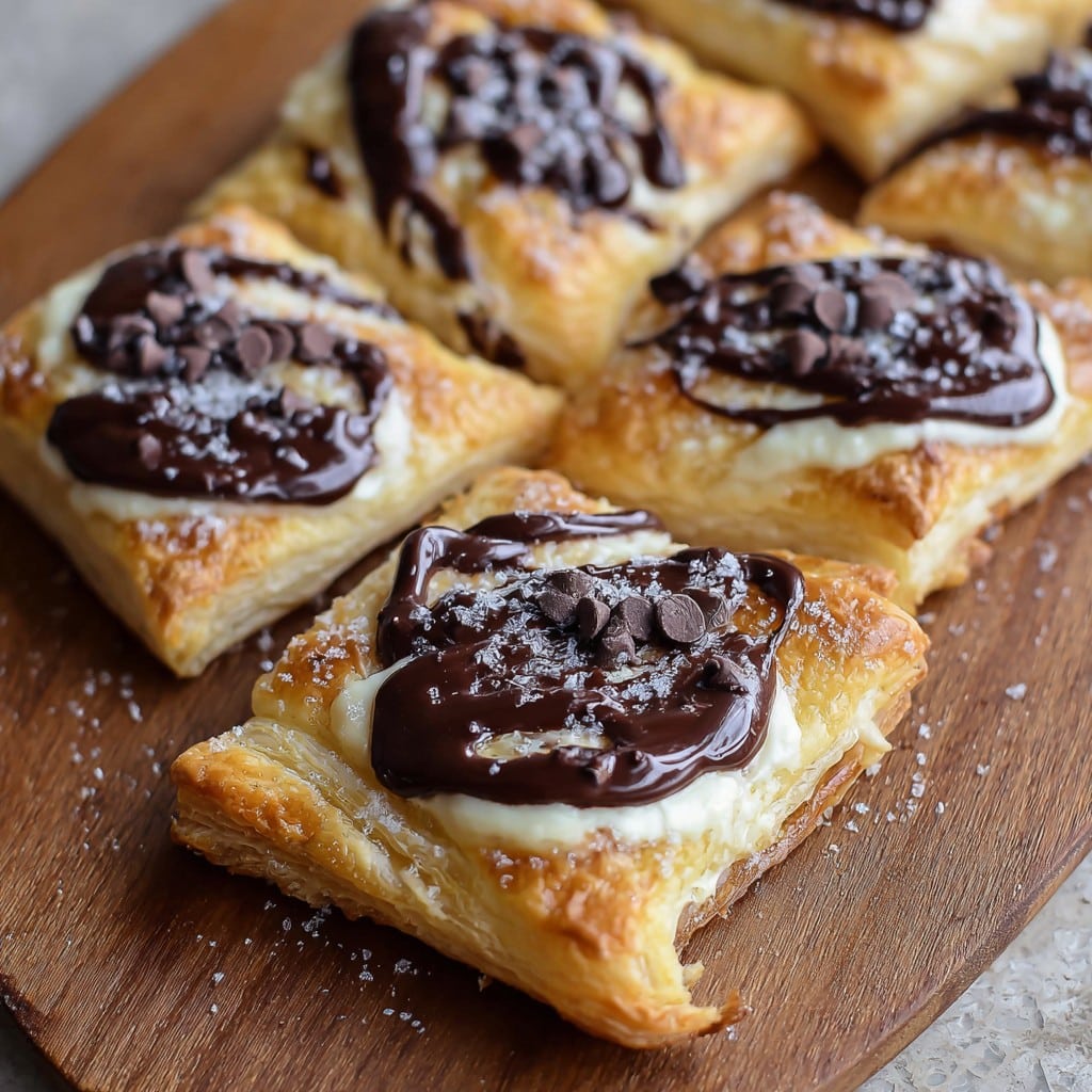 Chocolate Cream Cheese Danish