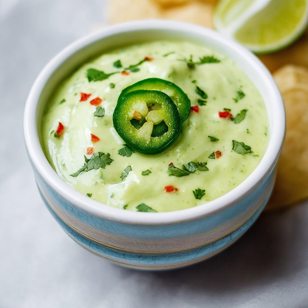 Creamy Avocado Salsa Without Tomatillos