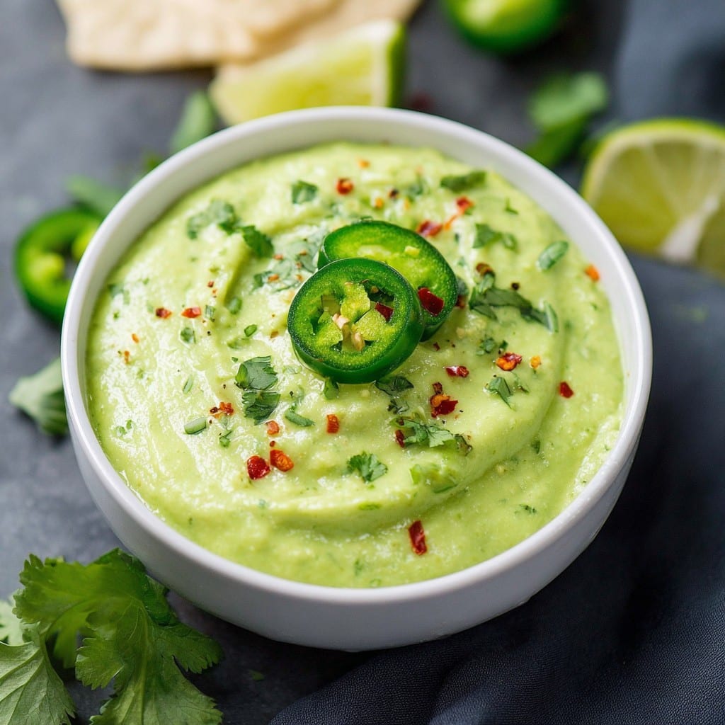 Creamy Avocado Salsa Without Tomatillos