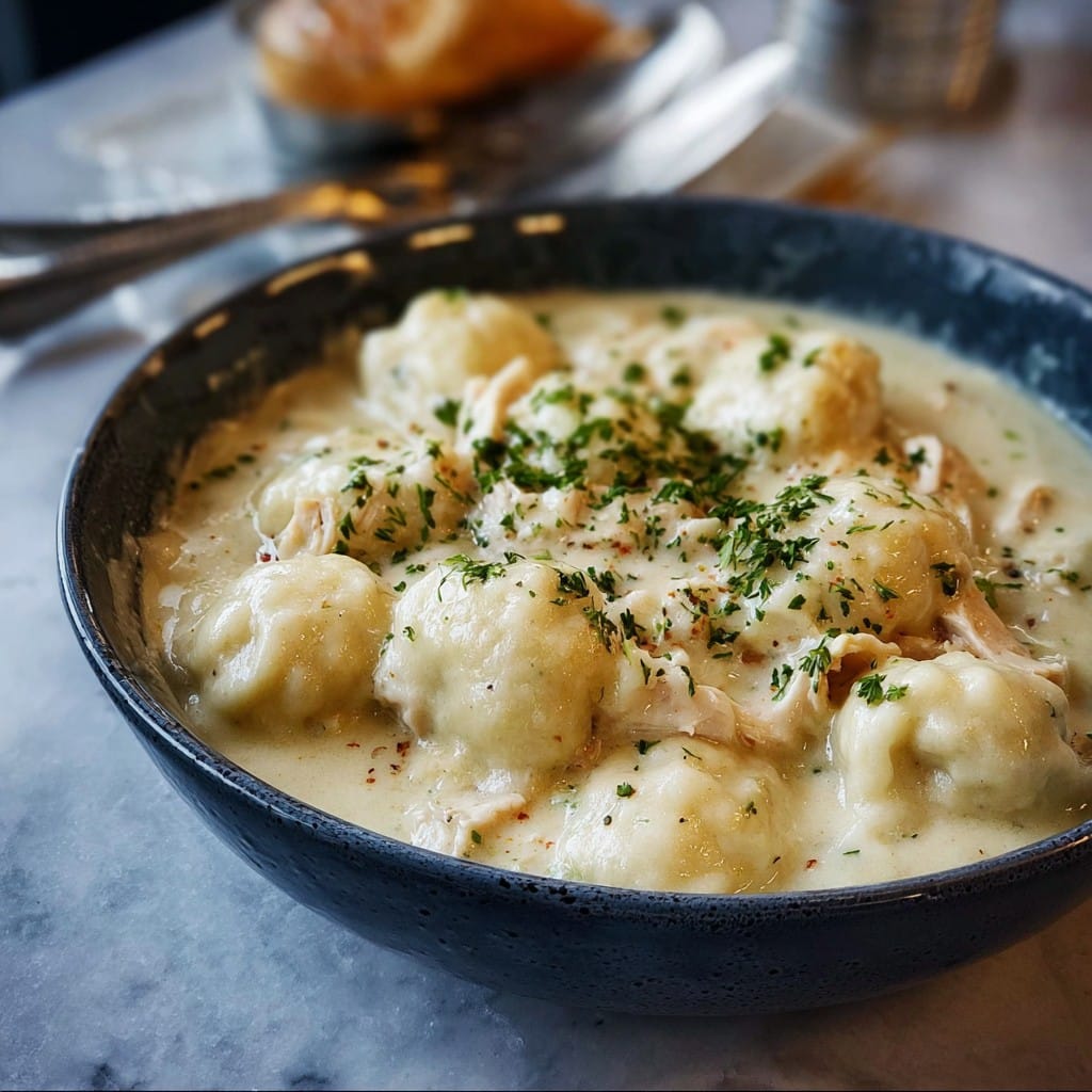 Creamy Chicken and Dumplings
