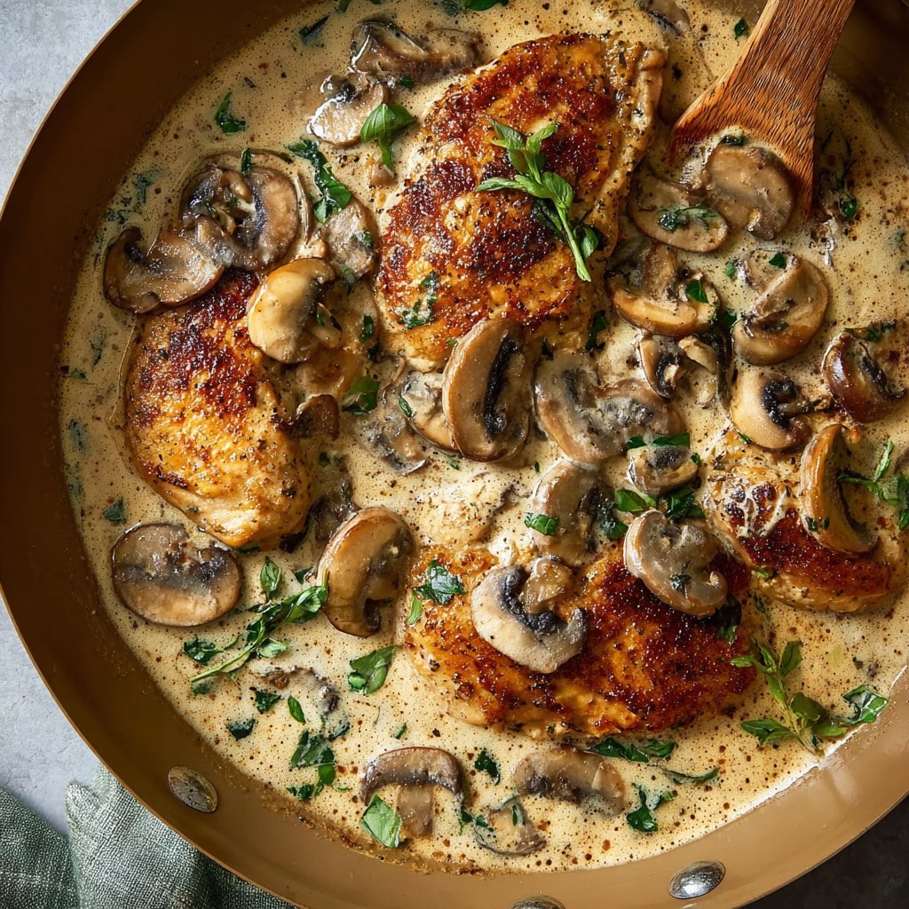 Creamy Mushroom Chicken