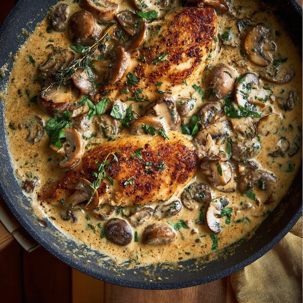 Creamy Mushroom Chicken
