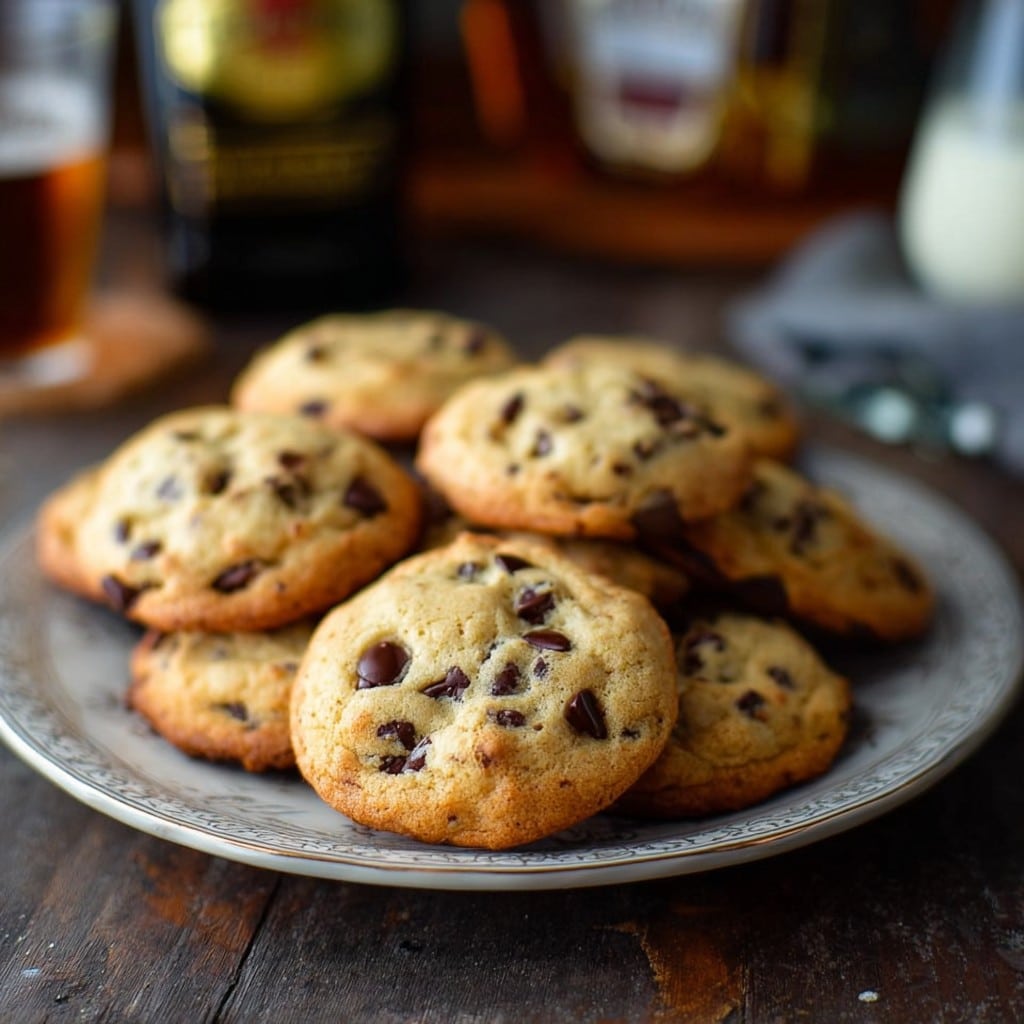 Decadent Baileys Irish Cream Chocolate Chip Cookies