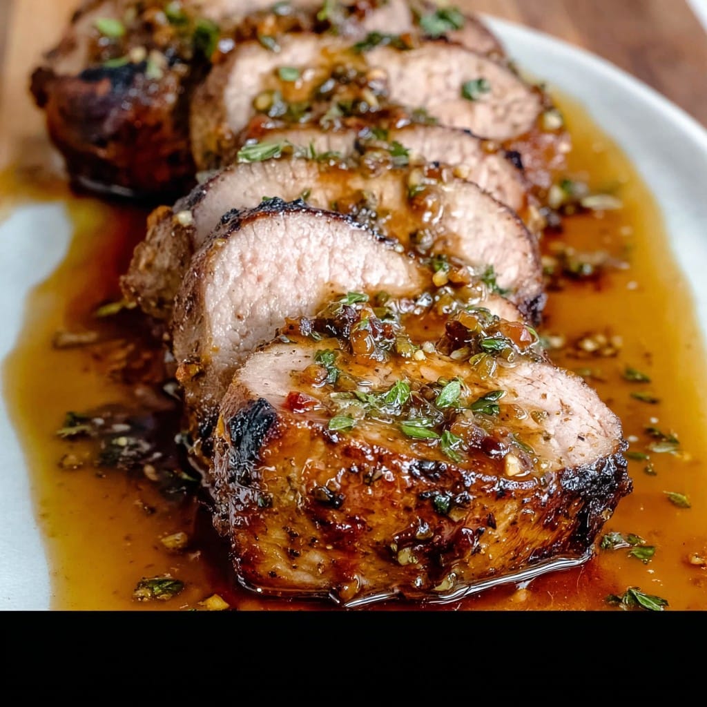 Maple Mustard Pork Tenderloin