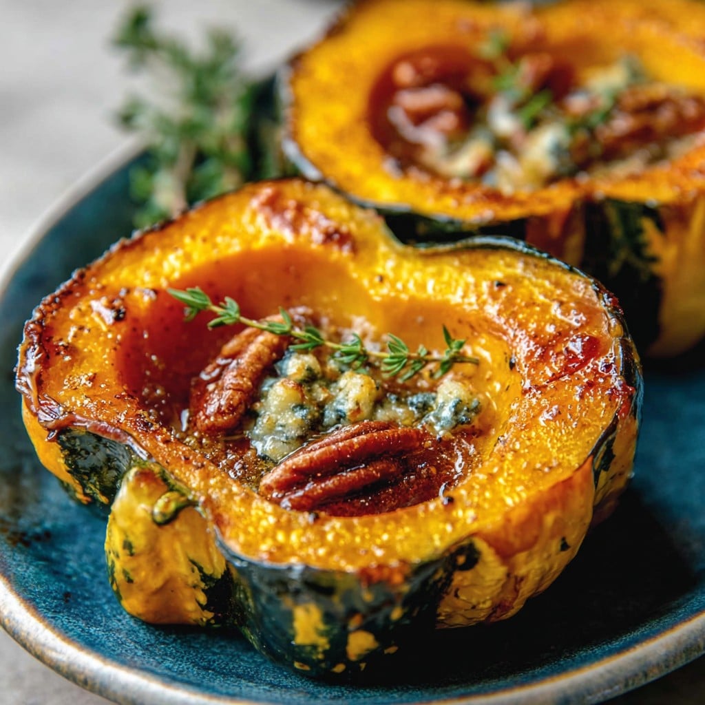 Perfect Maple Roasted Acorn Squash Recipe