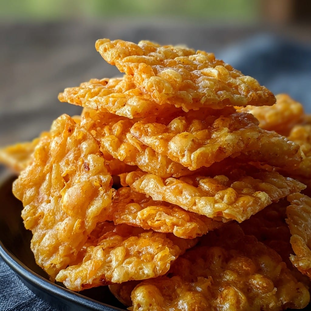 Rice Krispie Cheddar Crackers Recipe