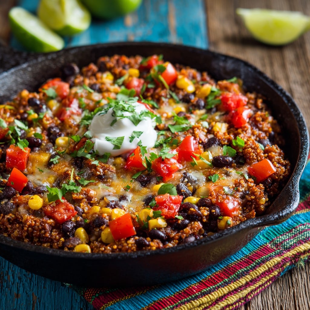 Southwest Black Bean Skillet
