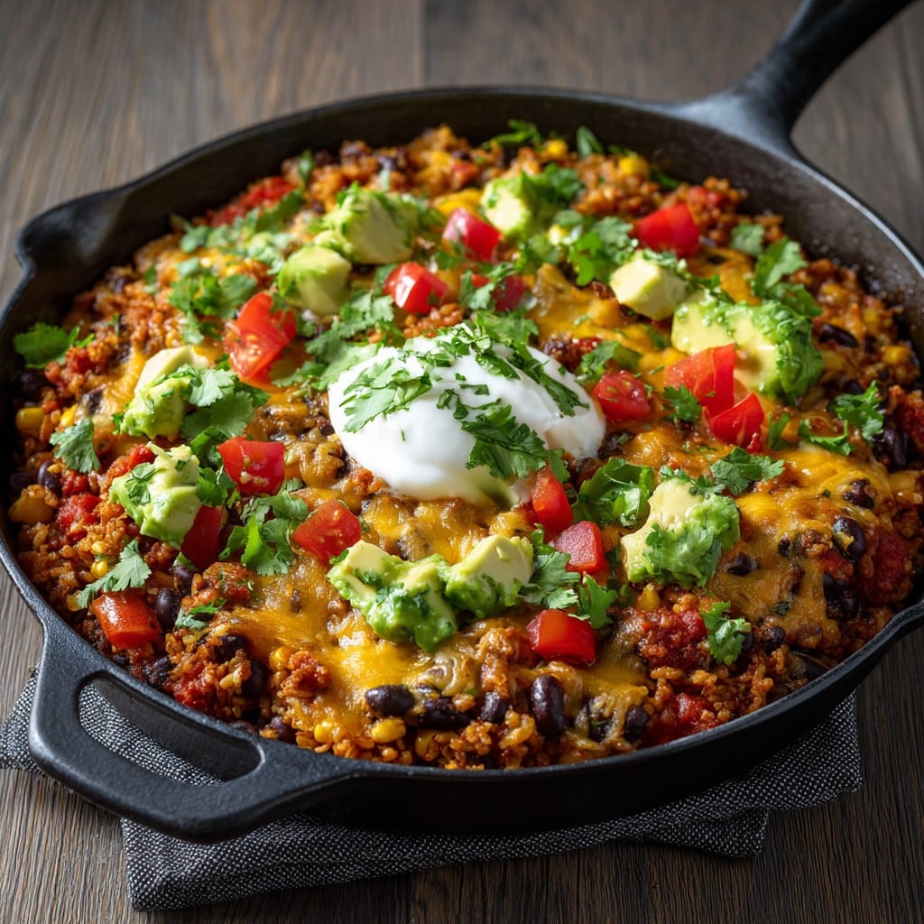 Southwest Black Bean Skillet