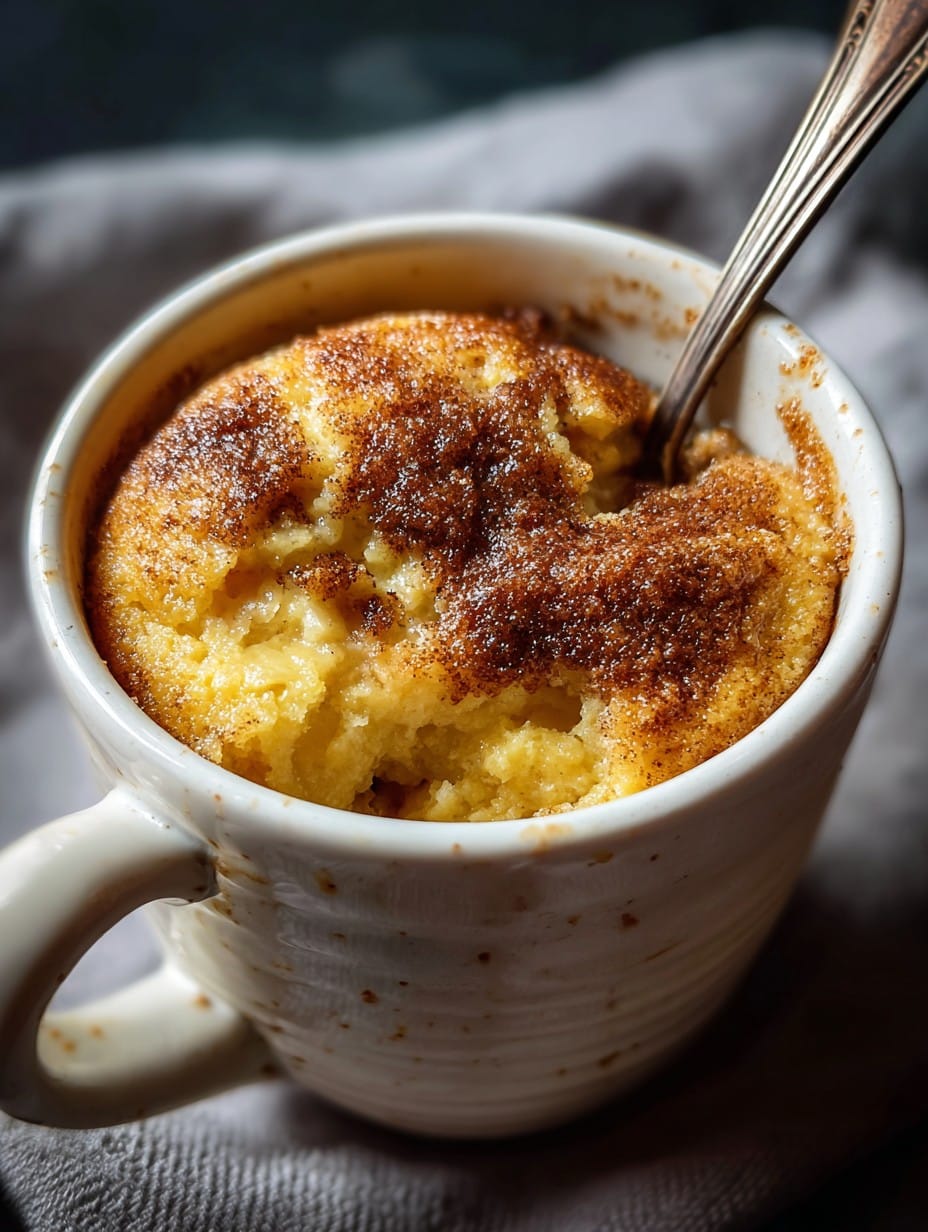 2-Minute Apple Mug Cake