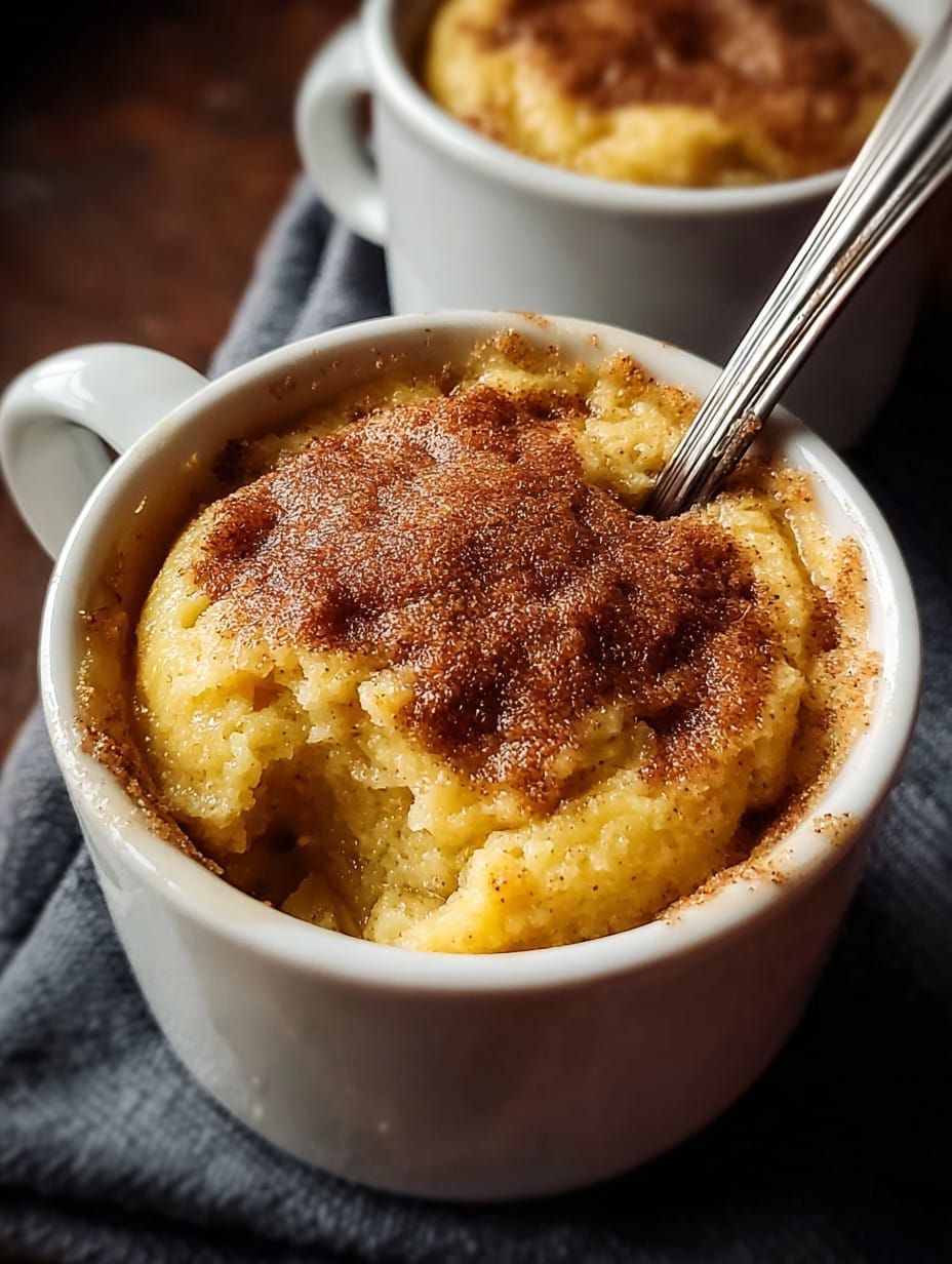 2-Minute Apple Mug Cake