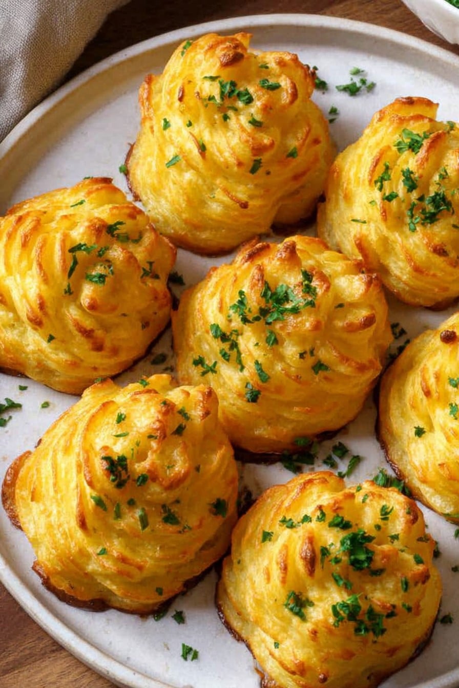 Parmesan Duchess Potatoes