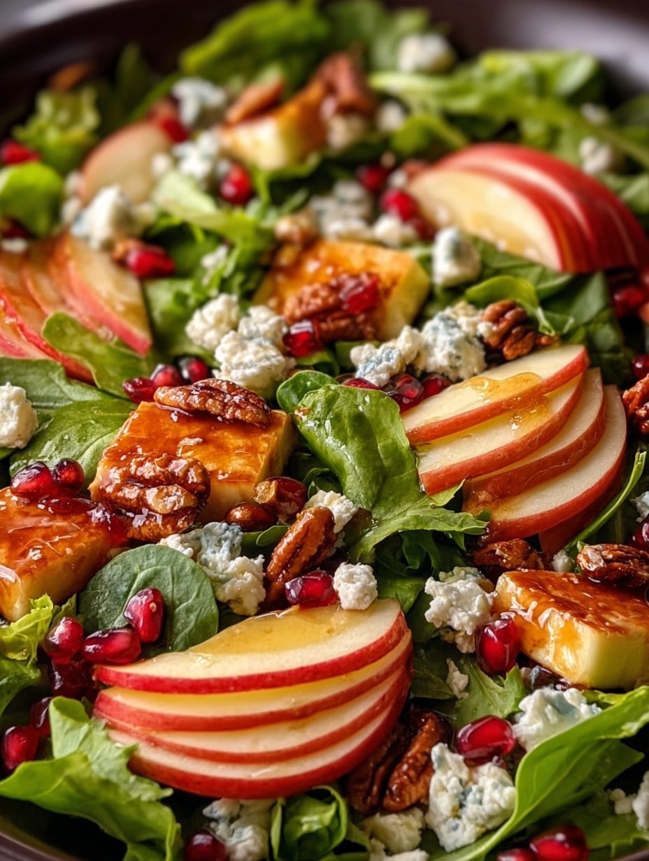 Autumn Harvest Honeycrisp Apple and Feta Salad