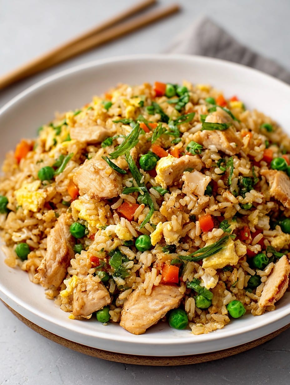 Best Crockpot Chicken Fried Rice