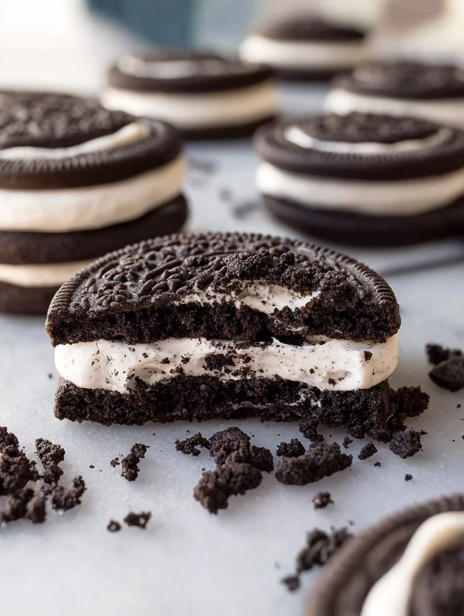 Chocolate Oreo Crumbl Cookie
